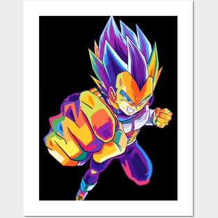 Vegeta Dragon Ball Wpap Pop Art Posters and Art